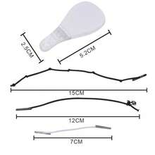 40pcs/Set Invisible Face Lifting Tapes, 40pcs Tapes + 3pcs Face Slimming Bandage, Help Tighten Facial Contours, Smooth Wrinkles, Quickly Lift Jawline - White - View 6