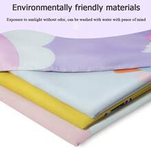 磁性双层卡通婴儿/儿童汽车窗帘，防晒隔热