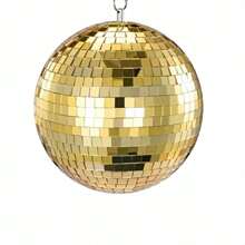 Odblaskowa kula lustrzana dekoracja domu fotografia rekwizyt kula dyskotekowa