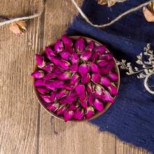 1 Pack (30g) Natural Dried Purple Rose Buds - Suitable For Holiday, Birthday Party, Home Decor, Candle Making, Floral Arrangement