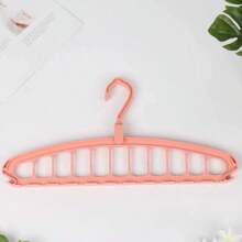 4 Pcs 11 Holes Multi-Functional Swivel Non-Tracking Clothes Hanger - Space-Saving Multi-Hook Design For Neat Closet Organization, Durable And Lightweight For Home Or Travel Use, Multi-Functional Non-Tracking Clothes Hanger