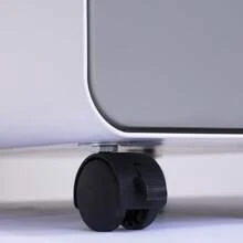 Roller Computer Table - 白色/灰色1 - 查看 6