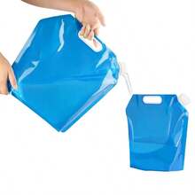 Water Container Foldable Water Bag For Outdoor Camping Hiking Emergency Survival - White - View 2