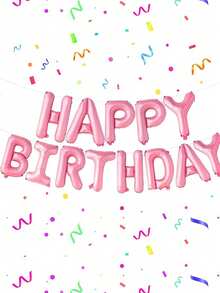 13pcs Happy Birthday Aluminum Foil Balloon Set, Party Decoration, Happy Birthday, Birthday, Birthday Balloons, Party Supplies, Suitable For Various Festivals, Multiple Colors Available, Reusable - Multicolor - View 9