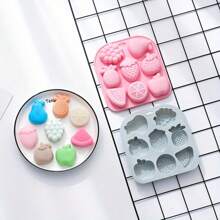 Silicone Handmade Mold Designed In Turtle Shape, DIY Mold For Fruit Shape. Cake Molds, Soap Molds, Jelly Molds, Candle Making Tools. Demoulding Is Simple, Fast, And Easy To Clean. Reusable. Silicone Material Is Not Easily Damaged Ice Cube Tray Ice Cube Ice Cube Squishy Ice Cube Mold Ice Cube Mould