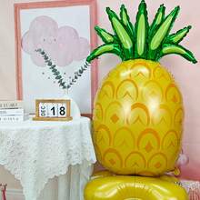 1 PIEZA Globos de fiesta, forma de sandía, fresa, piña gigante, cactus, globos de aluminio con forma de frutas, decoraciones de fiesta con tema de Hawái en la playa, fiestas de cumpleaños, fiestas con tema de frutas, celebraciones de carnaval de aniversario, decoración de escena de feliz cumpleaños - Multicolor - Ver 13
