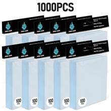 1000/600/500 protezioni per carte con filtro anti luce blu, adatte per la raccolta di carte da gioco, carte da collezione, protettori in plastica per carte da baseball, MTG, carte sportive