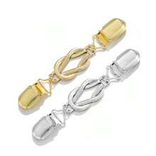 1 Gold Vintage Sweater Shawl Clip, Metal Dress Cardigan Brooch, Floral Pattern Collar Clip, Pin Accessories