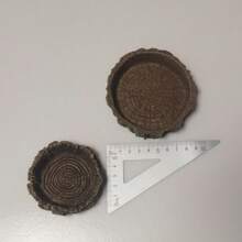 1 pezzo Ciotola per la somministrazione di rettili, con design realistico di un tronco d'albero, in materiale ABS, senza ricarica, senza batterie richieste, ideale per lucertole, tartarughe, rane cornute, mangiatoia per uccelli da giardino esterno e fontana, ciotola per alimenti per animali domestici creativa