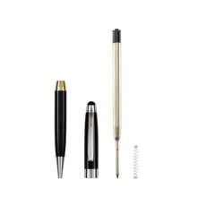 Caneta esferográfica giratória com tela sensível ao toque em metal, ideal para brindes promocionais, caneta esferográfica preta com tinta gel capacitiva em silicone. - Multicolorido - Ver 11