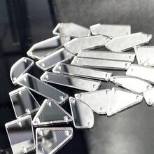 30pcs/Pack Geometric Shape Decor Patch, DIY Clothing Shoes Bags Decorations - Purple - View 7