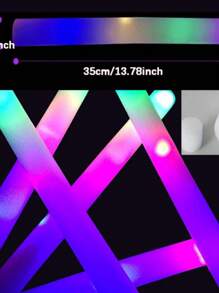 304PCS Foam Glow Stick, 3 Kinds Of Flash Mode Suitable, Glow Party Supplies, Suitable For Wedding Parties, Music Carnival, Birthday, Valentine's Day Party And Other Festive Atmosphere Decoration
