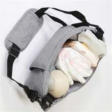 1pc Baby Stroller Hanging Bag Storage Bag, Diaper Bag, Mom Bag - Multicolor - View 8