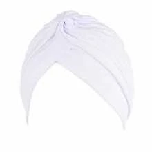Stretchy Knot Twist Turban Bandanas Women Headscarf Bonnet Muslim Hijab  Hats Female Chemo Cap Adult Solid Color Head Wrap