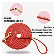 Dog Leash 3M 6M 9M Long PVC Pet Leashes Easy To Clean Rope Waterproof Training Leash For Large, Medium, And Small Dogs