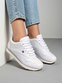 Classic Women'sSports Shoes - White - View 2