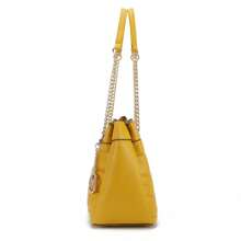 MKF Collection Mabel Quilted Vegan Leather Women Shoulder Bag With Bracelet Keychain With A Credit Card Holder By Mia K