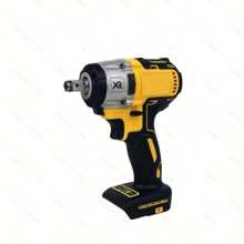 Impact Wrench, 20V Impact Brushless Motor, 1/2 Inch Electric Impact Gun, High Torque Brushless Impact Wrench With 3.0Ah Battery, Fast Charger