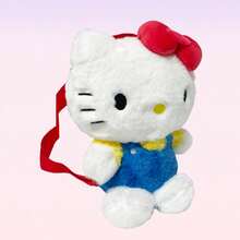 Fashionable Cute Plush Backpack Back To School - Multicolor - View 2