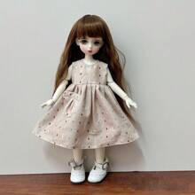 1 pieza Vestido elegante de fiesta de 11.5" para muñeca de moda de 30cm, ropa informal de falda de princesa para muñecas BJD 1/6 DIY Accesorios