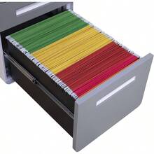 Roller Computer Table - 白色/灰色1 - 查看 7