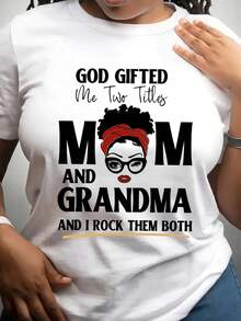 Plus Size Simple Solid Color Casual Short Sleeve T-Shirt - White - View 3