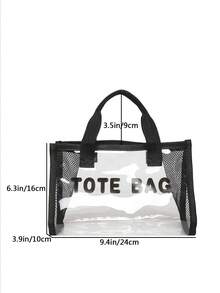 Kids Vacation Beach Tote Bag, Minimalist & Practical Multifunction - Multicolor - View 8