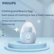 PHILIPS Blue Rechargeable Lint Remover GCA2100/20 With Detachable Lint Collector, Home Fabric Defuzzer, Blue - Blue - View 2