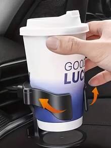 Universal Car Air Conditioner Vent Cup Holder, Car Air Conditioner Vent Cup Holder Extender, Car Ashtray Bracket, Suitable For Sedans And Trucks With Horizontal Louver Air Conditioning Vents