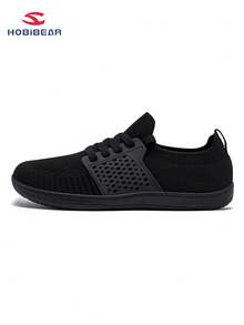 HOBIBEAR Unisex Wide Toe Box Lightweight & Comfortable Shoes, Suitable For Men & Women, Barefoot Outdoor Sports Sneakers & Casual Shoes - Black - View 5