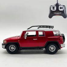 FJ Cruiser 遥控车 1/24 2.4GHz 2WD RC 漂移车，18KM/H+ 高速 RC 赛车，带酷炫灯光，儿童玩具车 - 紅色 - 查看 5