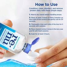 Renu Travel Size Contact Solution For Advanced Lens Care - 2 Fl Oz - 1 - View 7