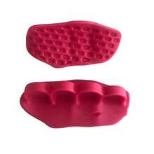 1pair Silicone Finger Trainer Gymnastics Grip Fitness HandGrip Strength Trainer Gym Pull Grip Cross Training Palm Grips Hand Protection - Multicolor - View 12