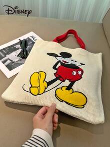 度假沙滩包大容量钩针包托特包休闲手提包百搭适合大学生上学/上班韩版手提包女包适合旅行送礼