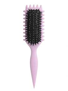 Curly Hair Defining Brush, 2025 New Volumizing & Styling For Curly Hair, Edge For Easy And Fast Curls - 彩色 - 查看 14