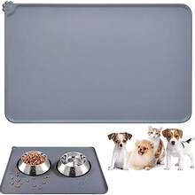 Waterproof Silicone Cat/Dog Lover Gift And Dog/Cat Mom Love Pet Mat - Secures Cat Lover And Cat Mom Love Or Dog Lover And Dog Mom Love's Food And Water In The Proper Position! - Multicolor - View 7