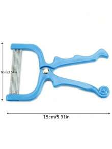 1 件装面部脱毛器弹簧手动脱毛器美容剃毛穿线工具女士 - 彩色 - 查看 3