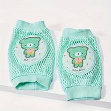 1 Pair Baby Breathable Mesh Knee Pad, Children's Learning To Walk Anti-Fall Crawl Protective Gear Children's Knee Learning To Crawl Protective Cover Pad Thin Style For Summer - Multicolor - View 14