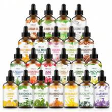 1pc 30ml Vial Plant Extract Essential Oil, Suitable For Humidifying Living Rooms, Bedrooms, Bathrooms Fragrance, Aromatherapy, Body Massage, Improving Air Freshness And Eliminating Odors, Natural And Fresh