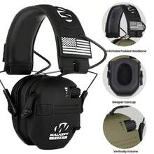 成人耳罩，82dB 专业听力保护防噪音耳罩，带可调节头带，适合听音乐、狩猎、射击、园艺、DIY 工作