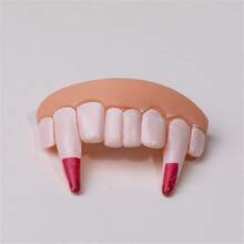 Juguete de broma, 8 piezas/16 piezas de dentadura postiza divertida, dientes de novedad - Varios estilos - Ver 4