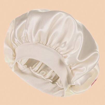 ZTZI Silk Like Satin Bonnet For Curly Hair, Stretchy Reversible Sleep Head Cover, Lightweight Night Hair Cap
