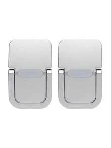 1个可折叠隐形笔记本电脑键盘支架 - 符合人体工学，纤薄便携，悬挂式通风散热，坚固防滑，适用于10-17英寸设备，美观的桌面节省空间配件