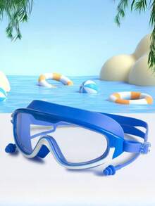 2pcs Kids Mermaid Swimming Cap And Goggles Set, Suitable For 3-8 Years Old - Multicolor - View 10