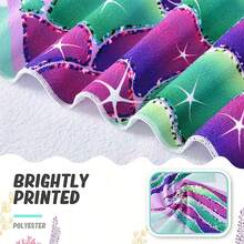 This Beach Towel Is Made Of Super Fine Fiber Material, With A Soft Touch And Excellent Water Absorption And Quick-Drying Properties. The Oversized 80cm X 180cm Size Allows It To Be Spread Out On The Beach To Enjoy The Sun, And Can Also Be Easily Wrapped Around The Body As A Towel Or Shawl. - Multicolor - View 11