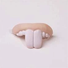 Juguete de broma, 8 piezas/16 piezas de dentadura postiza divertida, dientes de novedad - Varios estilos - Ver 7