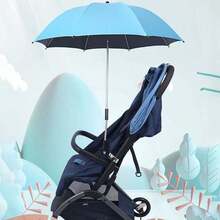 防紫外线防风婴儿推车伞：易于打开、可旋转的遮阳伞，让宝宝舒适出行 - ZYS-036 - 查看 15