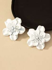 1 Paar elegante romantische süße Blumen Ohrstecker im Urlaubsstil für Frauen, geeignet für Festivals, Geburtstage, Dates, Tänze, Bankette, Hochzeiten, Partys, Urlaub, Einkaufen, tägliche Wege Valentinstag, Muttertag, Mutter, Geschenk