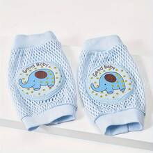 1 Pair Baby Breathable Mesh Knee Pad, Children's Learning To Walk Anti-Fall Crawl Protective Gear Children's Knee Learning To Crawl Protective Cover Pad Thin Style For Summer - Multicolor - View 16