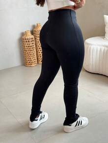 Zhara Leggings Fashion Blogger Fall Winter 2025 Collection - 黑色 - 查看 2